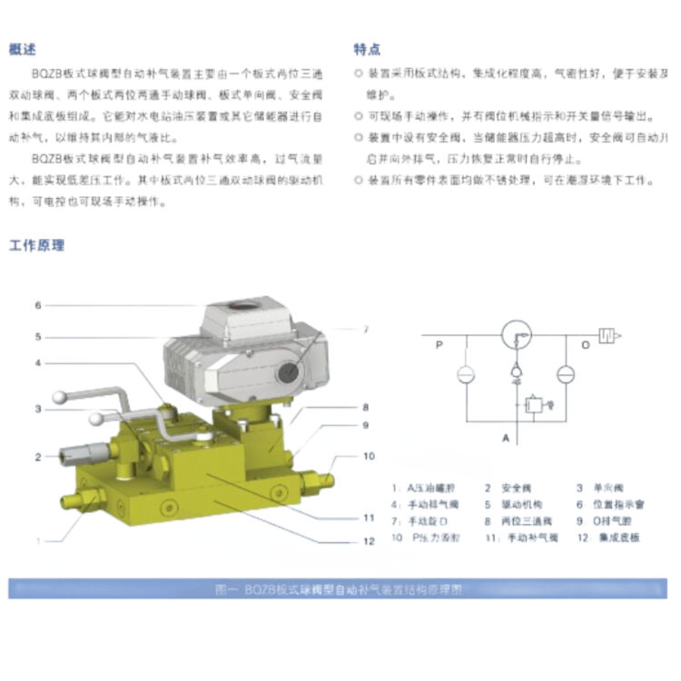 BQZB46.jpg BQZB板式球阀型自动补气装置的技术要求